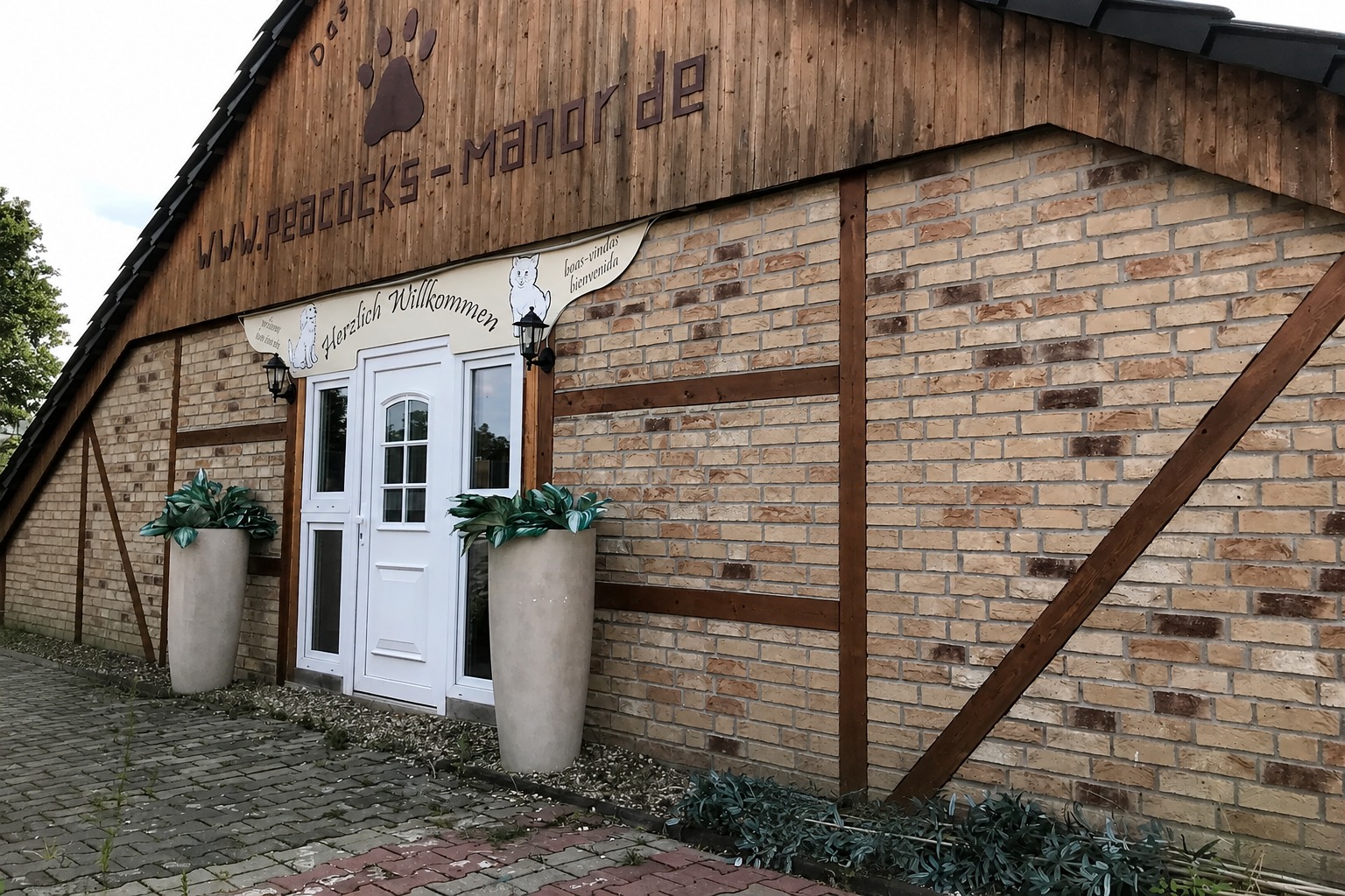 Peacock's Manor Bauernhof in Becklem